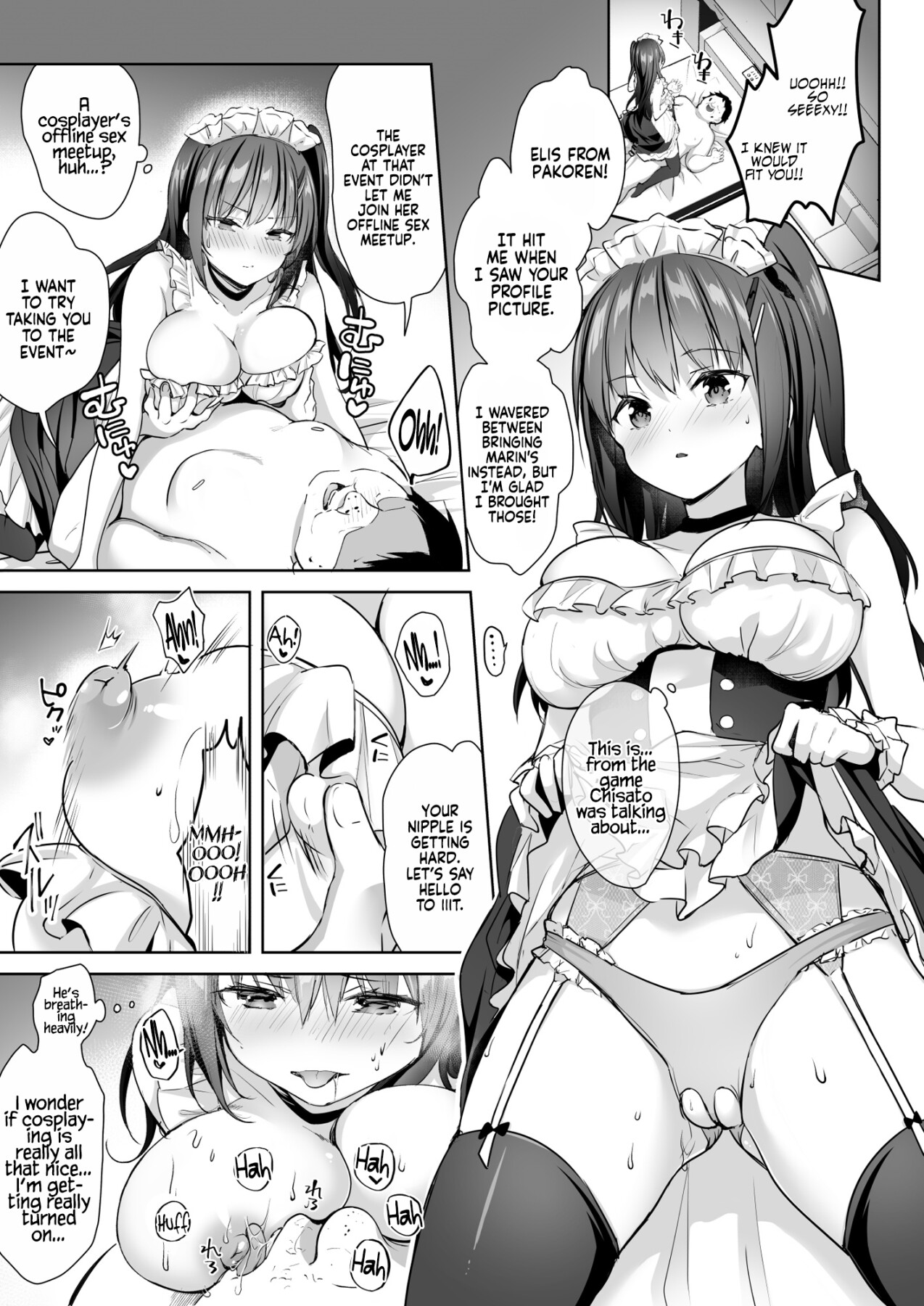 Hentai Manga Comic-The Hidden Self of the Honor Student is a Super Slut Cosplayer - The “Cover” Honor Student Ayaka-Read-13